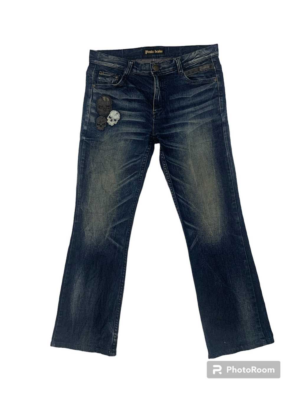 Hype × Skull Jeans × Streetwear Pasta Denim jean … - image 2