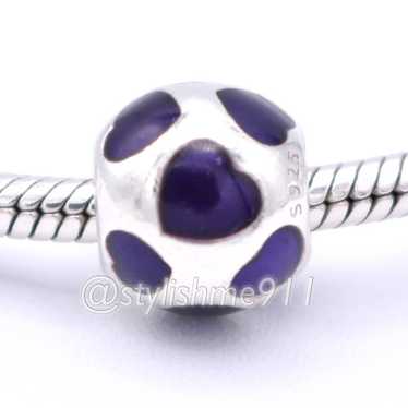 pandora Authentic Pandora Love You Violet Enamel … - image 1