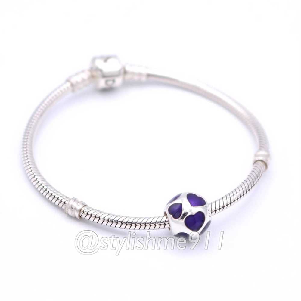 pandora Authentic Pandora Love You Violet Enamel … - image 5