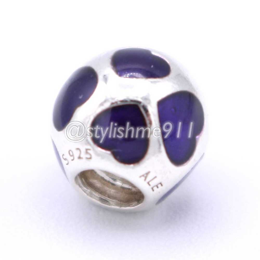 pandora Authentic Pandora Love You Violet Enamel … - image 6