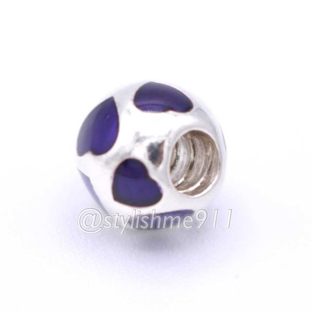 pandora Authentic Pandora Love You Violet Enamel … - image 8