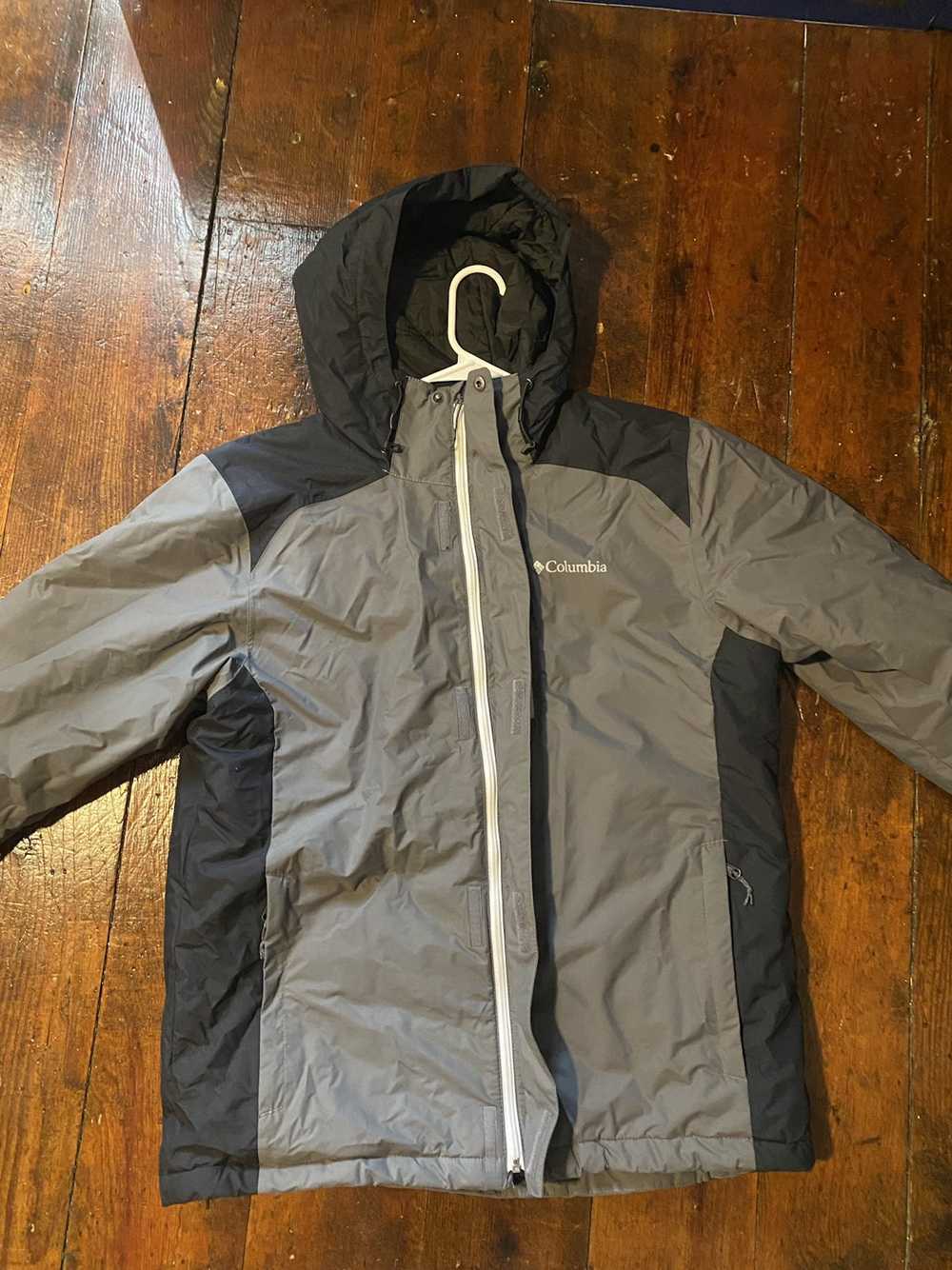 Columbia Columbia Omni-Tech Grey Heavy Coat Insul… - image 3