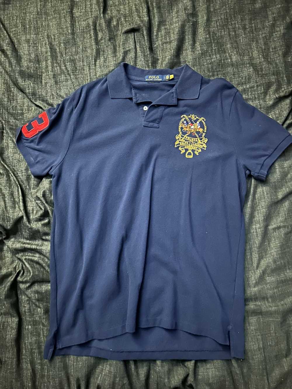 Polo Ralph Lauren Polo Ralph Lauren Navy Blue Polo - Gem