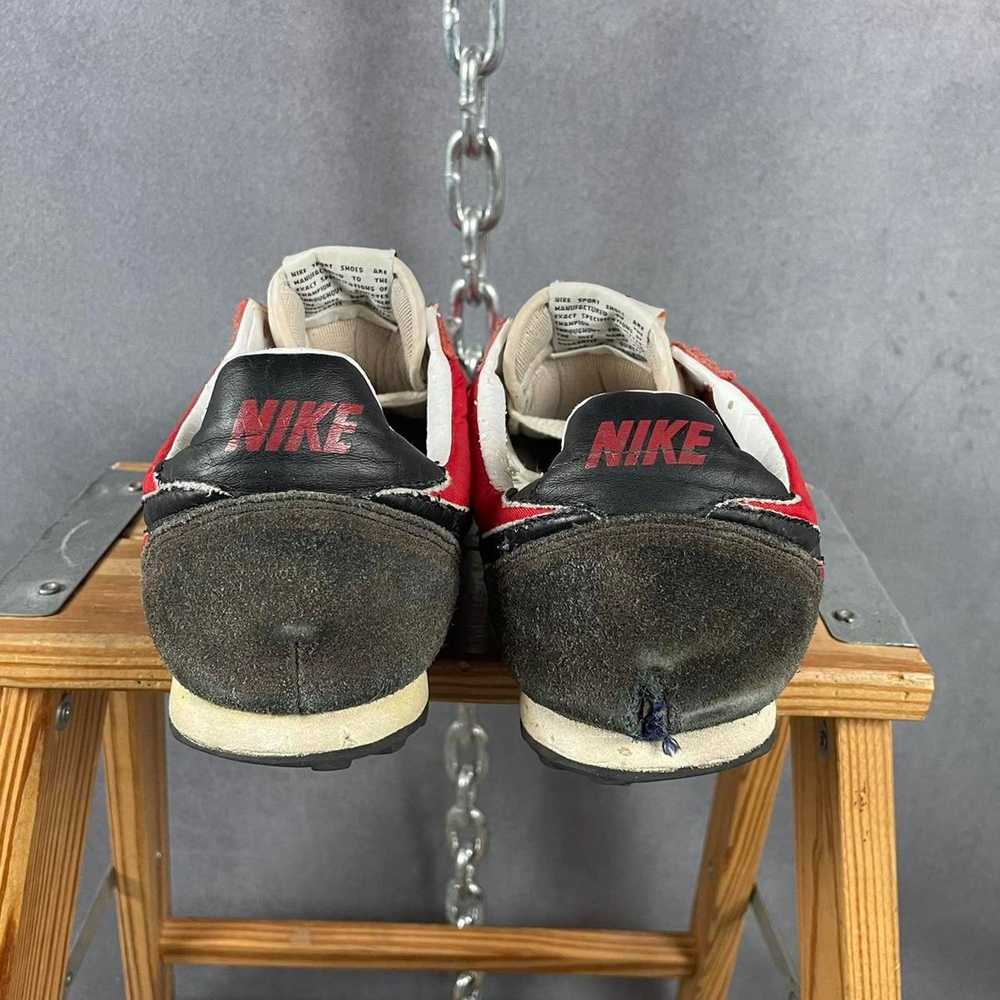Nike Vintage nike waffle trainers red - image 5