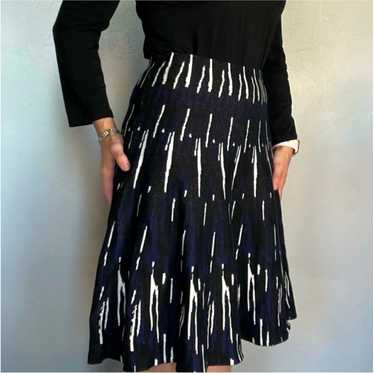 Other Sioni Black and White Knit Skirt Small