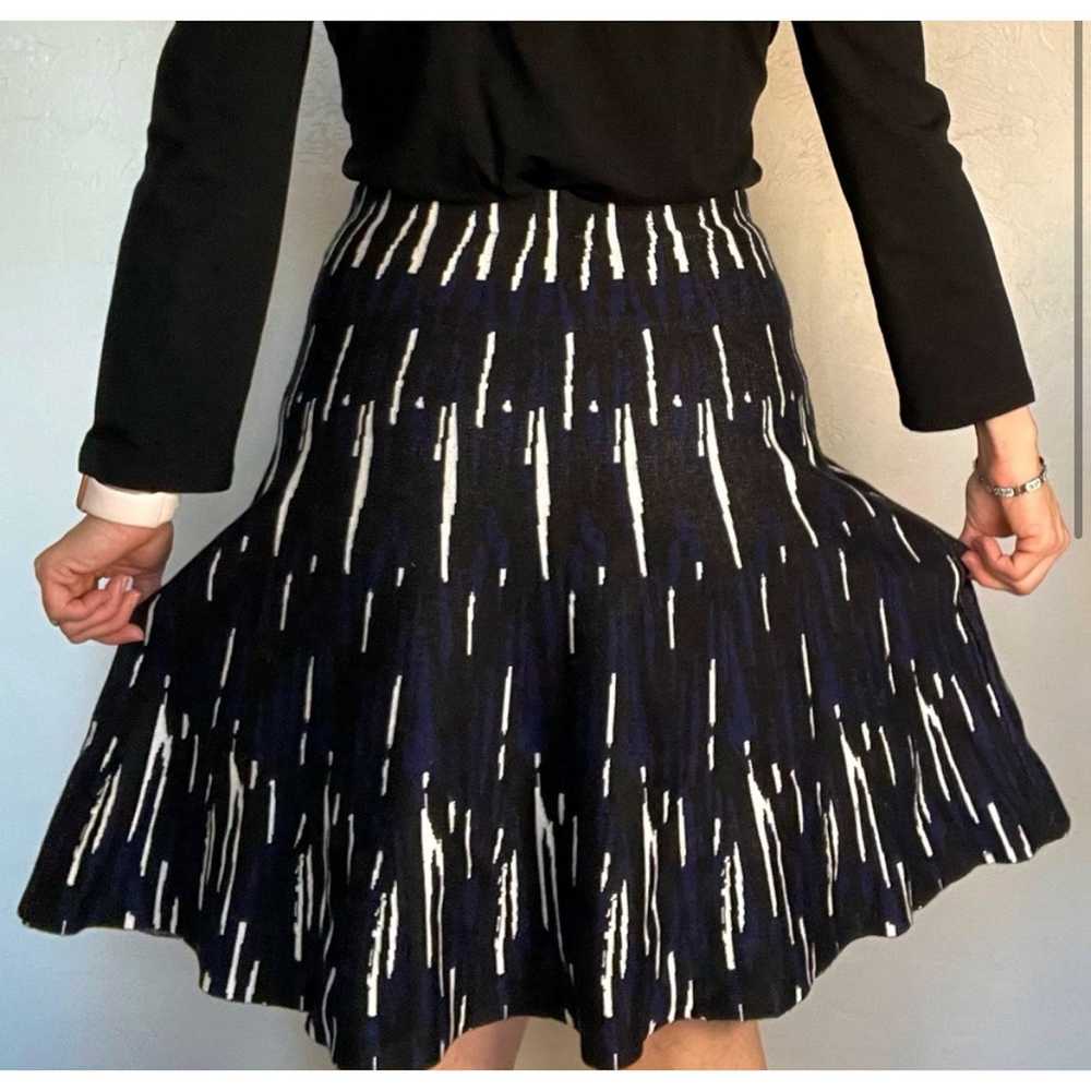 Other Sioni Black and White Knit Skirt Small - image 2