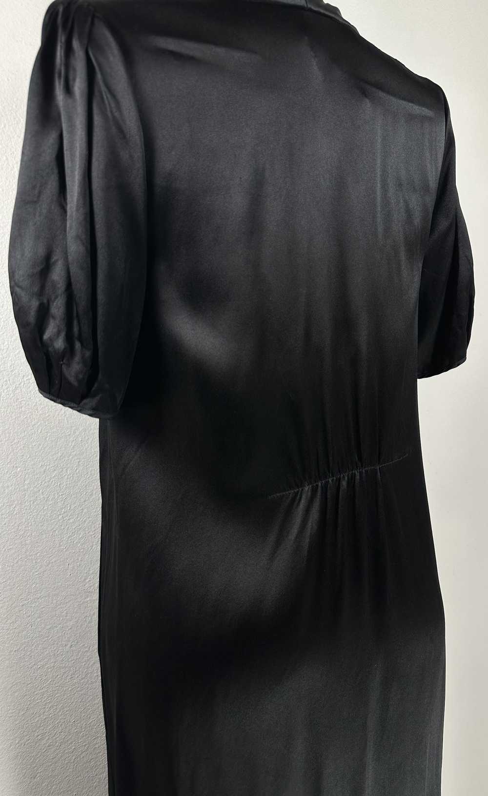 Miu Miu Silk Black Dress - image 6