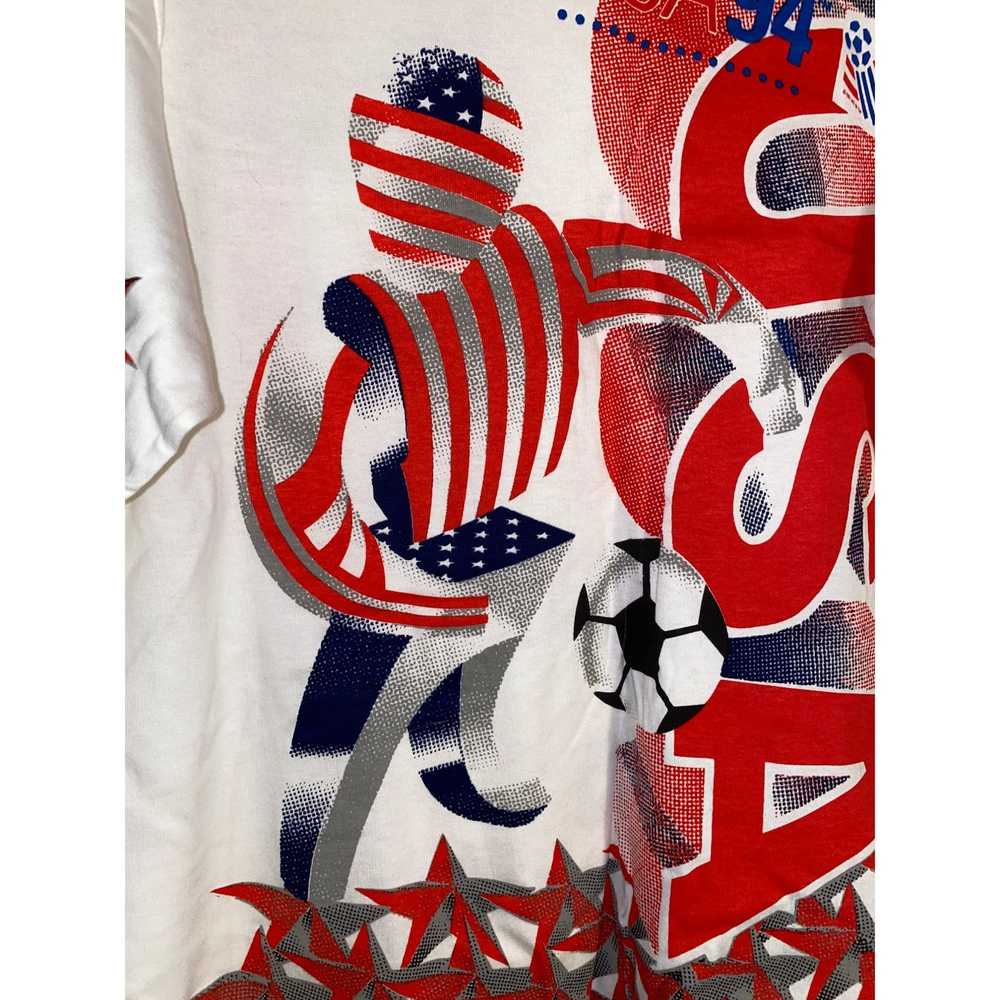 Vintage Vintage World Cup Shirt 1994 Coca Cola Al… - image 2