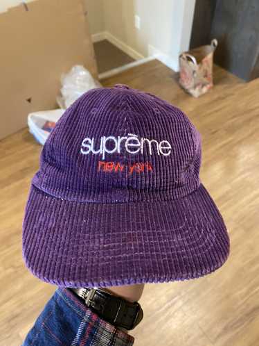 Supreme Supreme New York Waffle Corduroy Hat