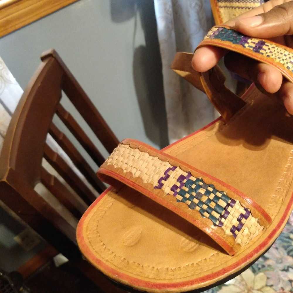 Matching purse and sandal set - image 5