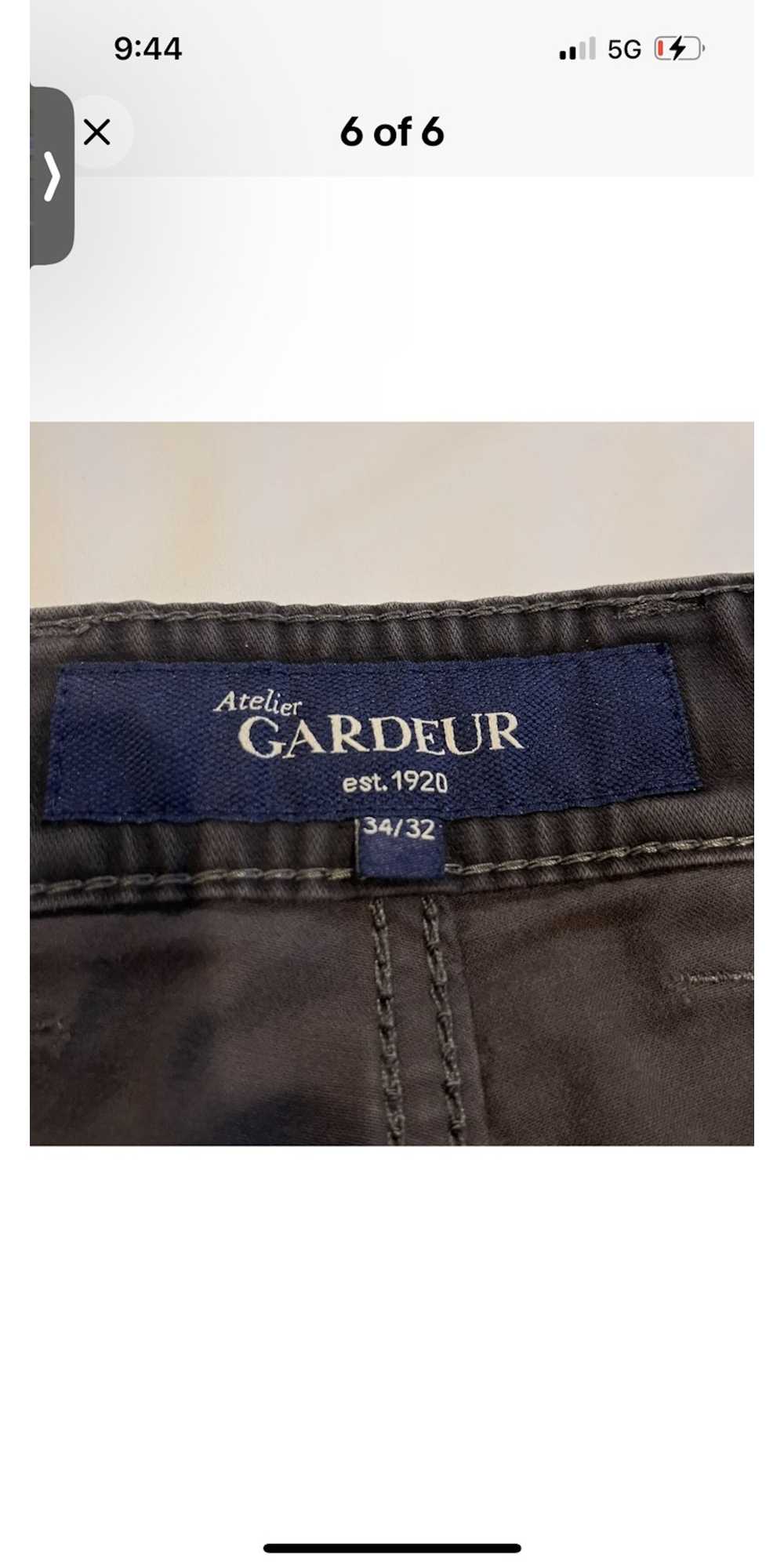 Gardeur Atelier GARDEUR NEVIO pants SIZE 34x32 RE… - image 6