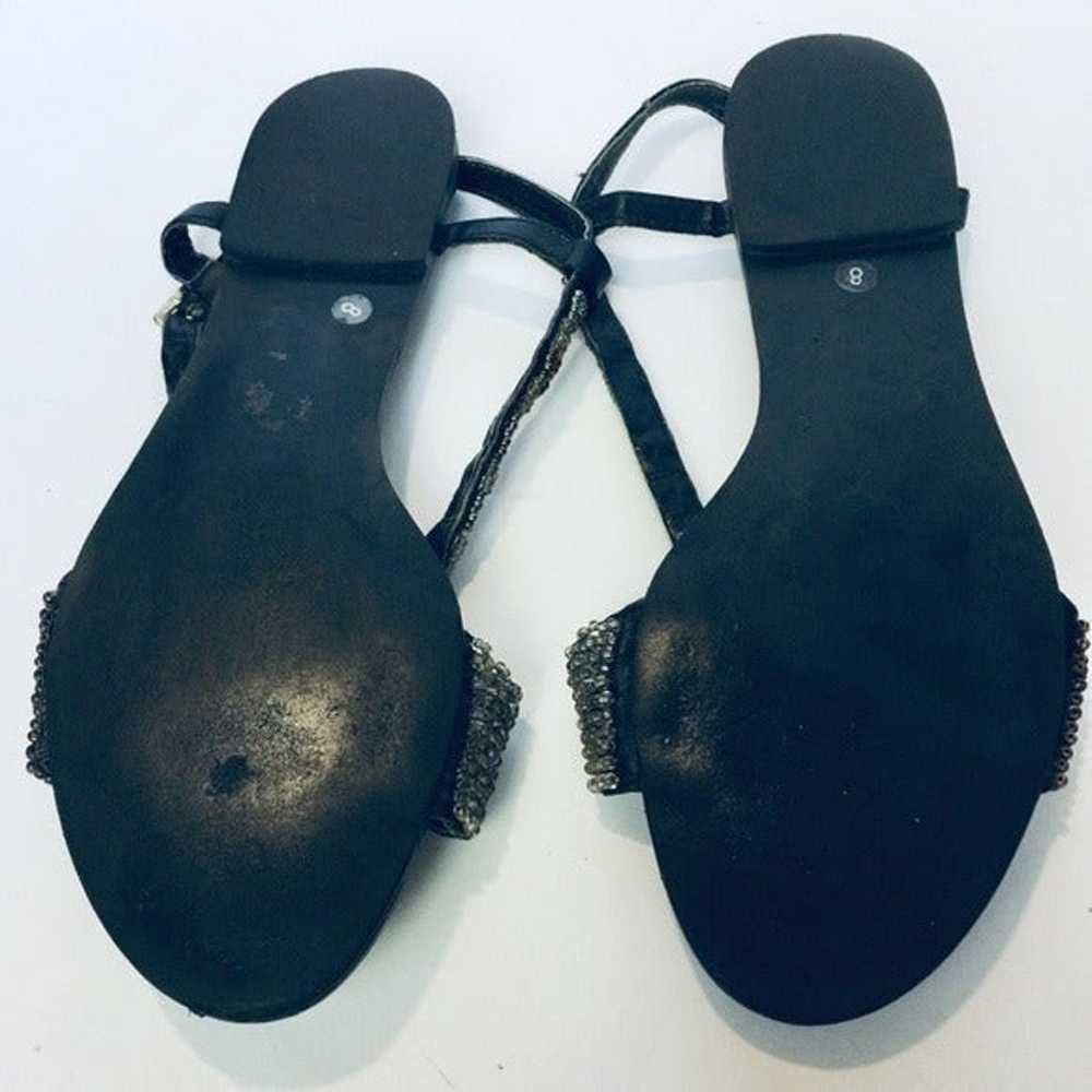 Vintage Women’s Beaded Boho Sandals 8 - image 5