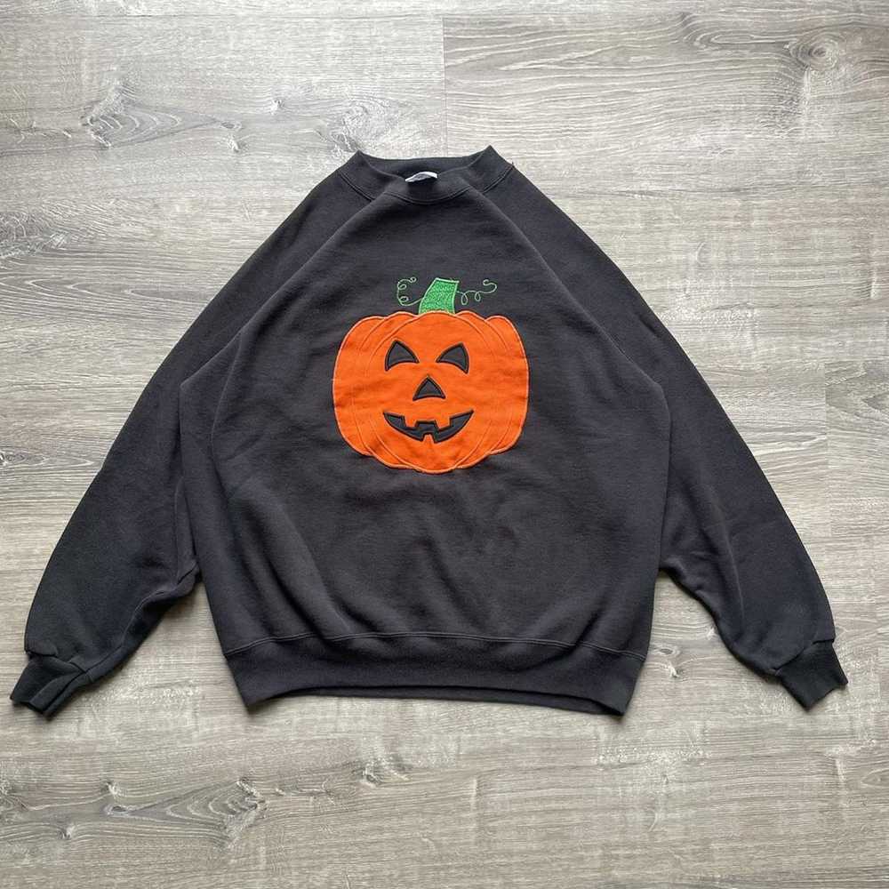 Hanes × Made In Usa × Vintage Vintage 90's Hallow… - image 1