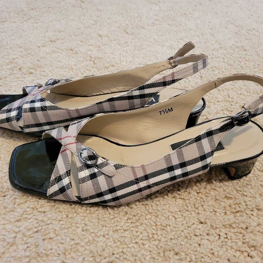 Van Eli Shoes, "Burberry Look" Pattern Shoes, Siz… - image 3