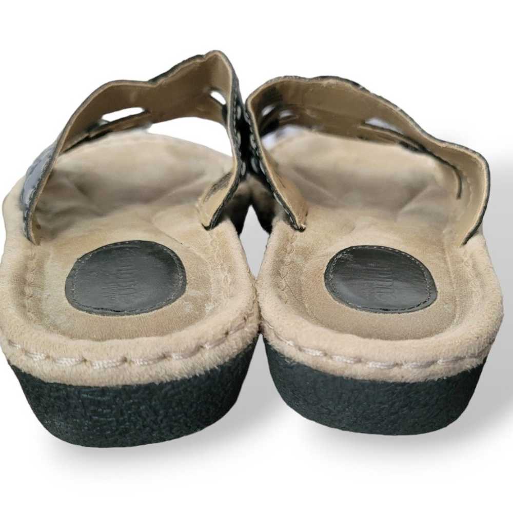 Cobbie Cuddlers Bailey Women's Leather Sandals Bl… - image 3