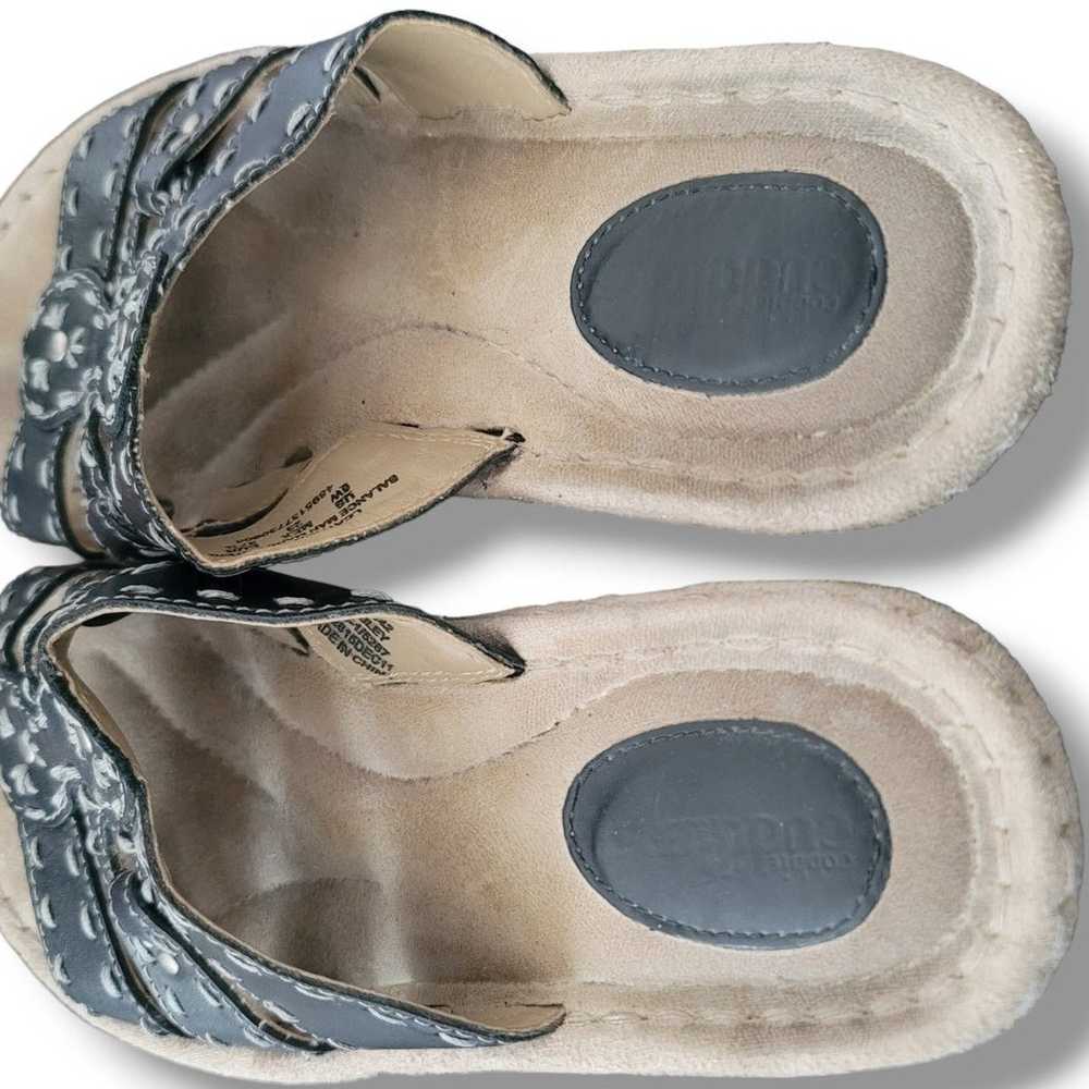 Cobbie Cuddlers Bailey Women's Leather Sandals Bl… - image 4