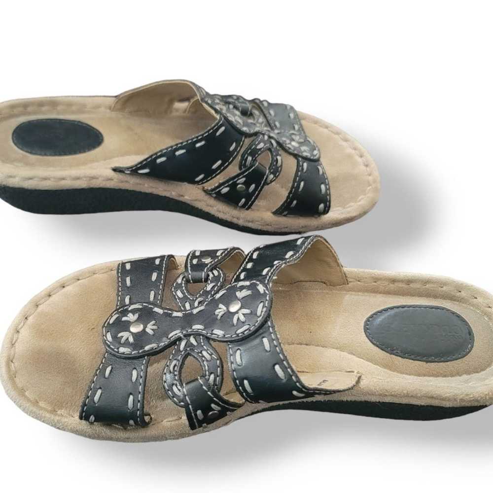 Cobbie Cuddlers Bailey Women's Leather Sandals Bl… - image 7