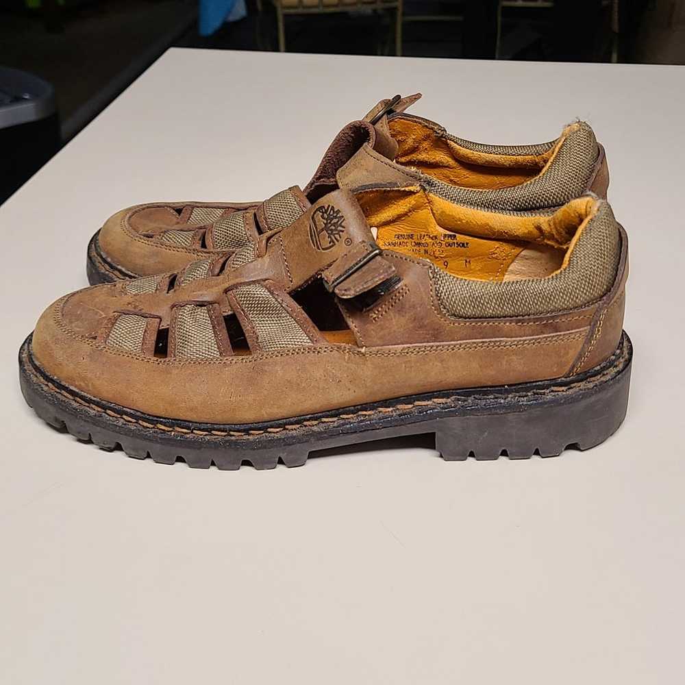 Vintage Timberland Lucinda leather sandals size 9 - image 4