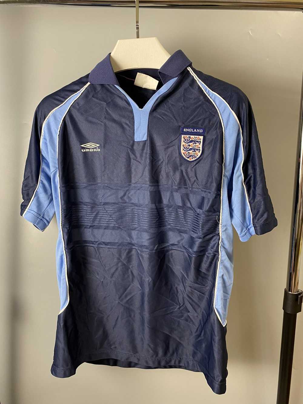 Soccer Jersey × Sportswear × Vintage England Umbr… - image 3