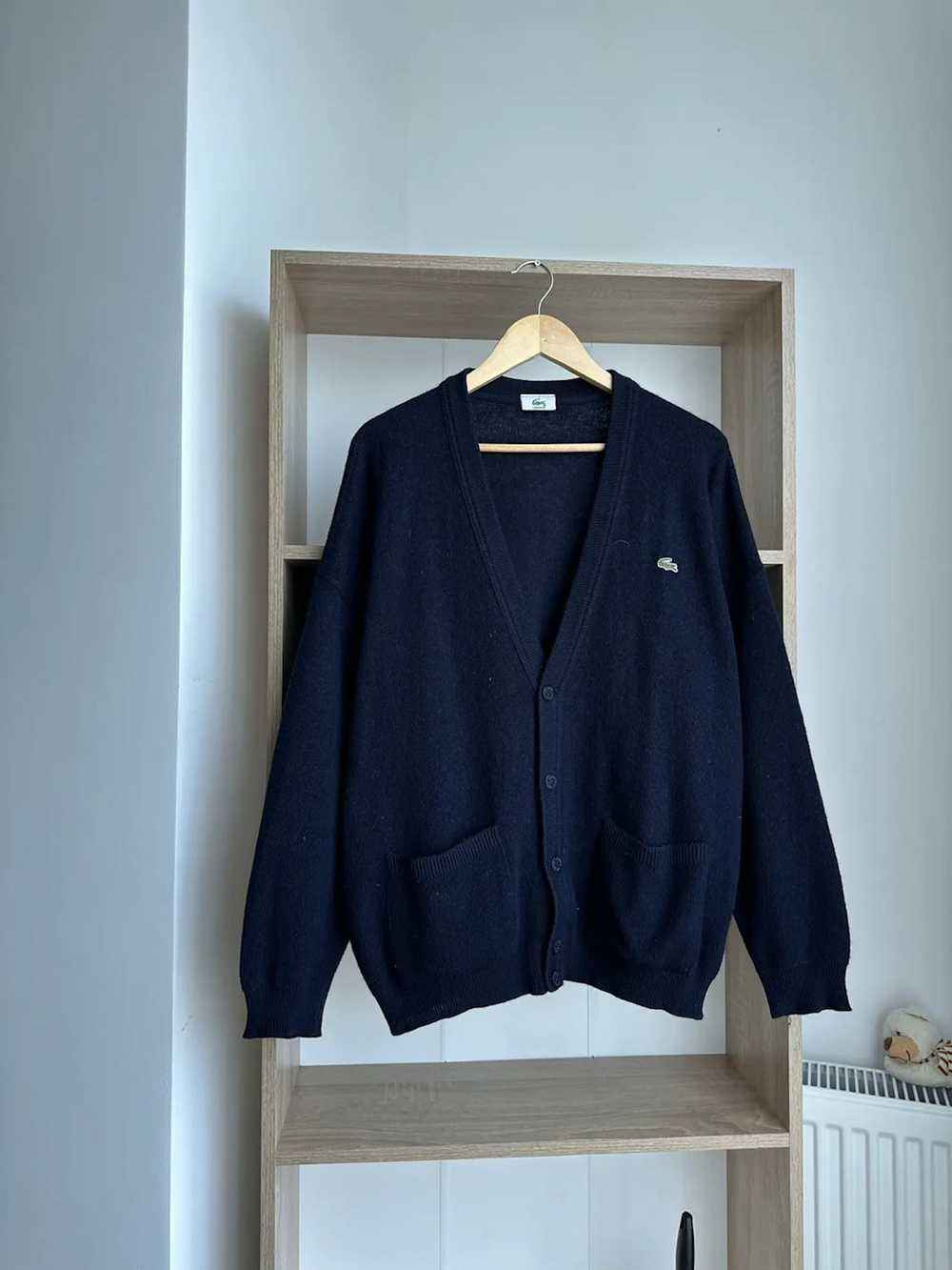 Lacoste × Streetwear × Vintage Vintage Cardigan L… - image 2