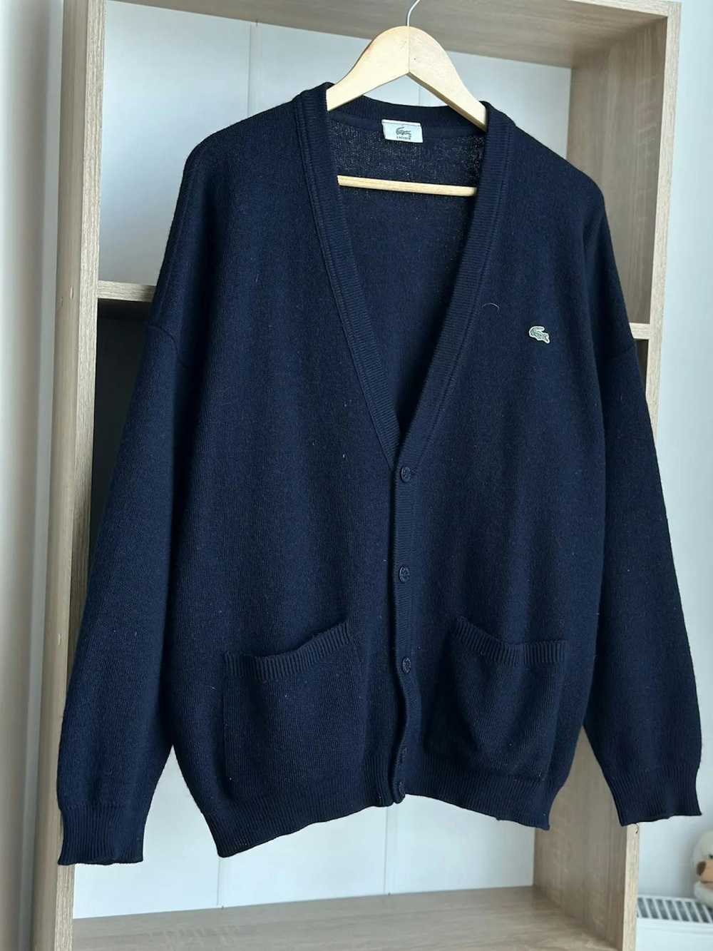 Lacoste × Streetwear × Vintage Vintage Cardigan L… - image 3