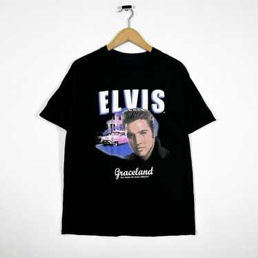 Streetwear × Vintage Vintage 00s Elvis Graceland … - image 1