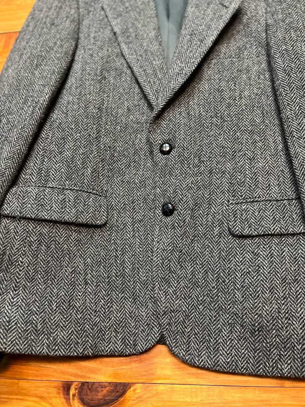 Cashmere & Wool × Harris Tweed HARRIS TWEED HAND … - image 5