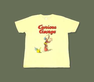 90s curious George shirt size large ( secondhand) – 1980somethingco