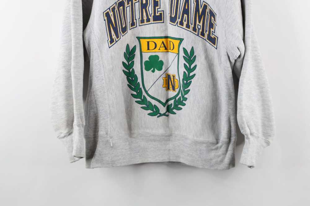 Vintage Vintage 90s Notre Dame University Dad Swe… - image 3