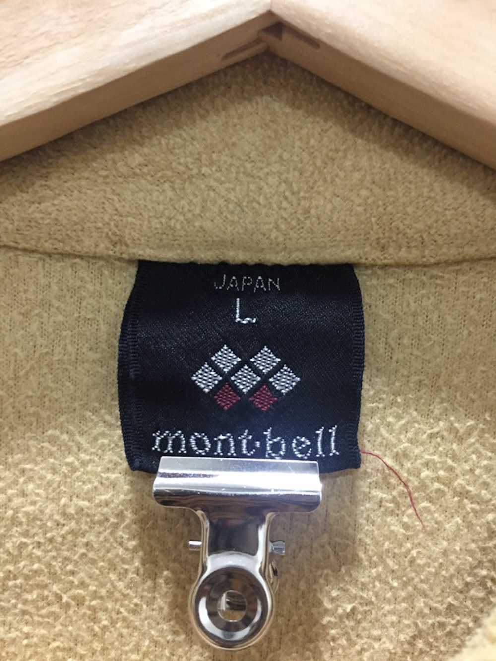 Japanese Brand × Montbell Mont Bell Zipper up swe… - image 3