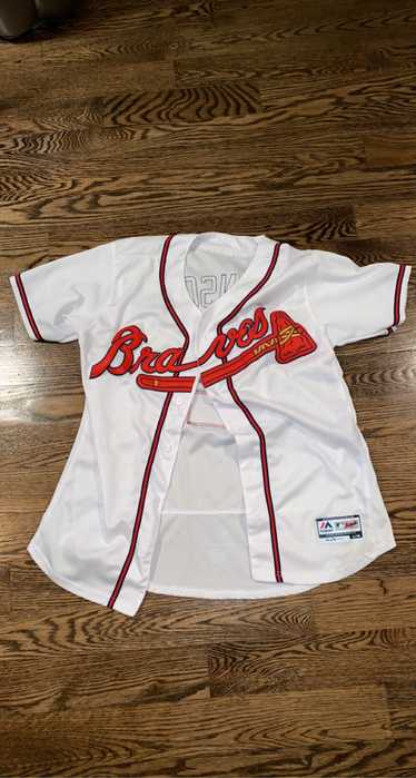 Majestic Atlanta Braves Swanson Jersey sz 40