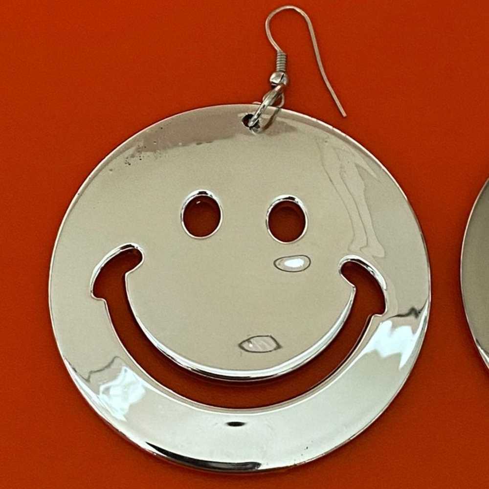 Smiley face Earrings vintage 90,S - image 3