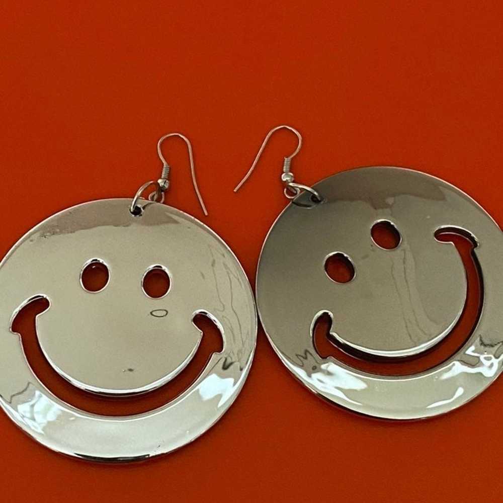 Smiley face Earrings vintage 90,S - image 4