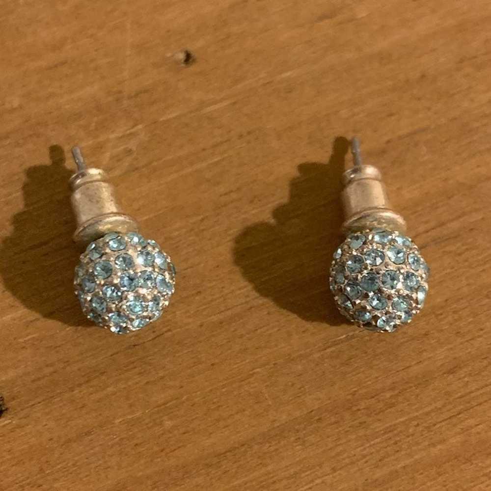 2 Pairs of VINTAGE Disco Ball Earrings - image 2