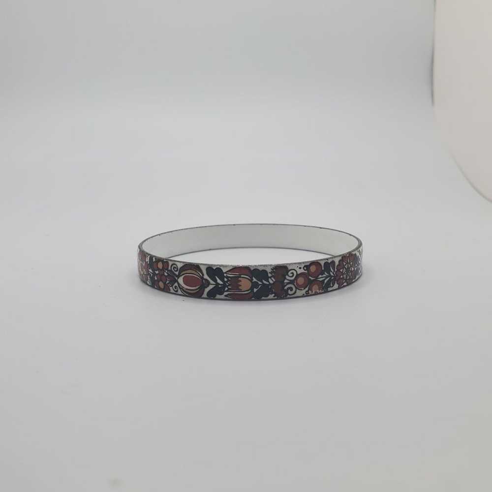 Vintage painted bracelet - image 2