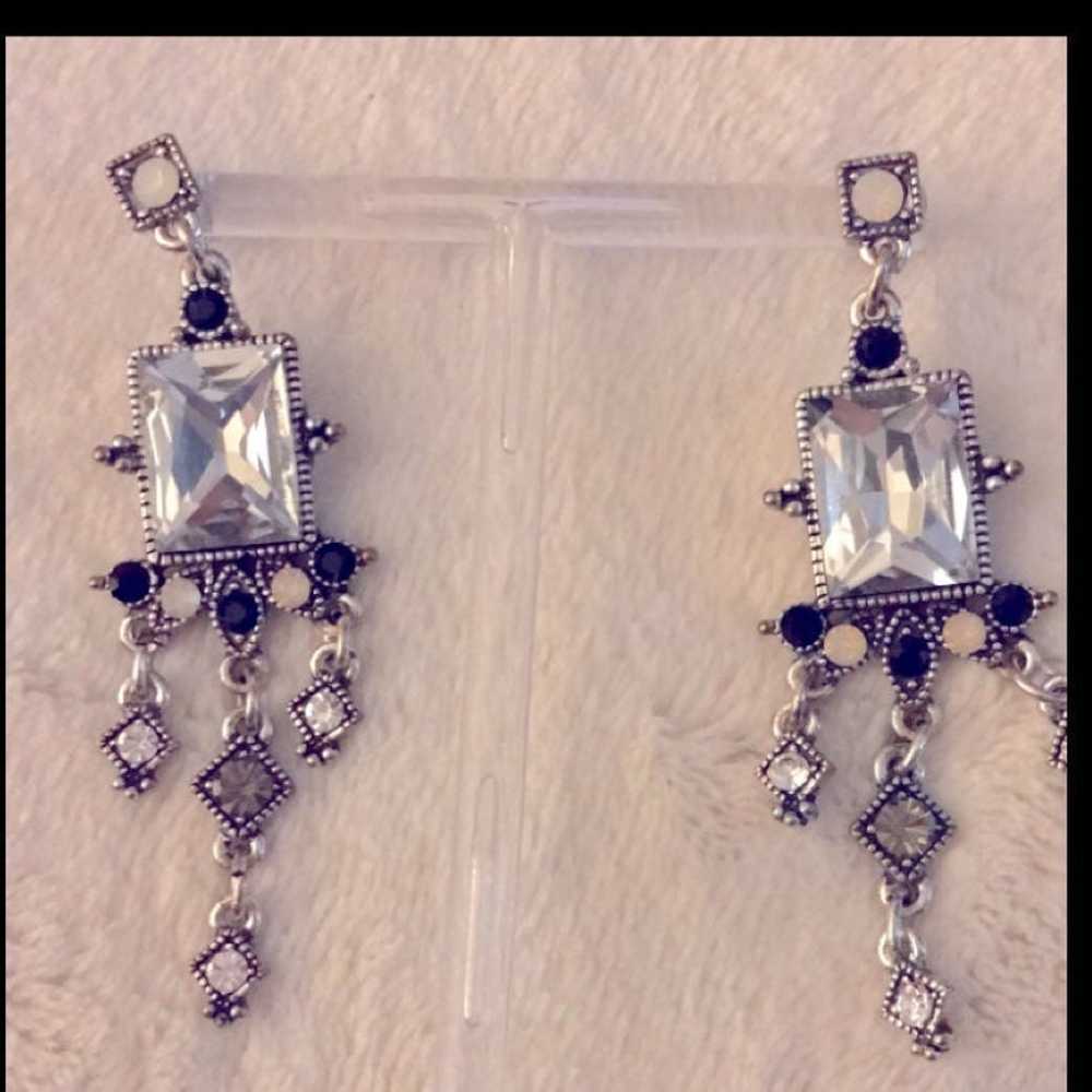 Art Deco style earrings - image 3
