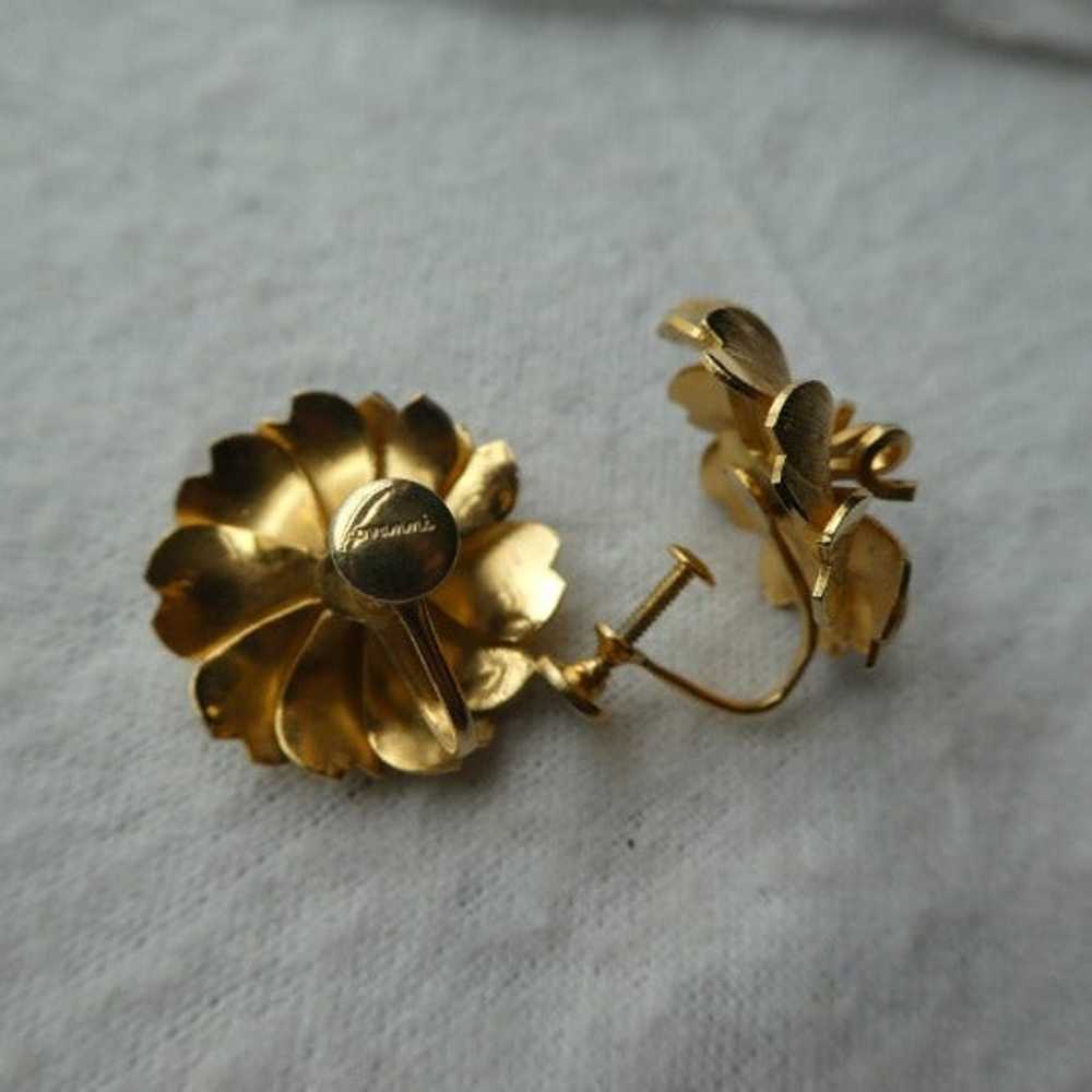Flower earrings, Giovanni - image 5