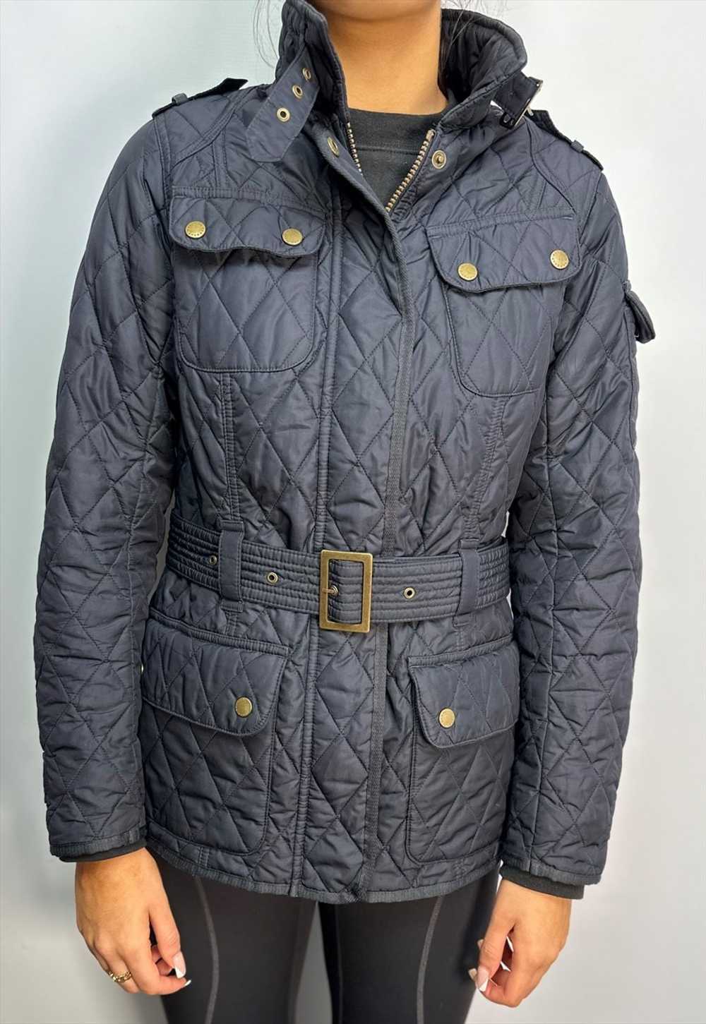 Vintage Barbour Spring Tourer Quilted lightweight… - image 1