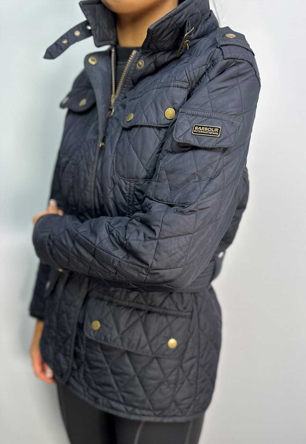 Vintage Barbour Spring Tourer Quilted lightweight… - image 2