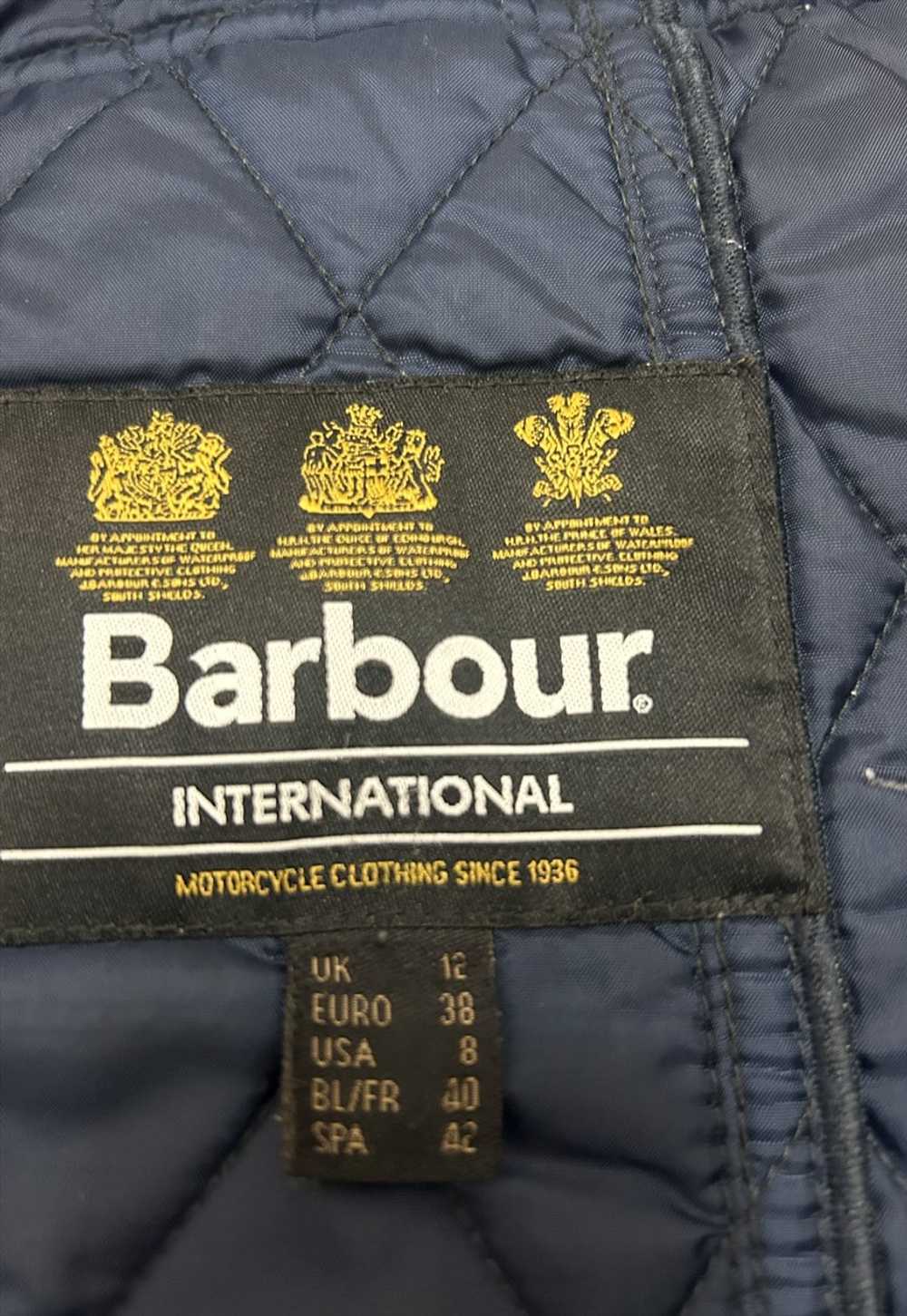 Vintage Barbour Spring Tourer Quilted lightweight… - image 5