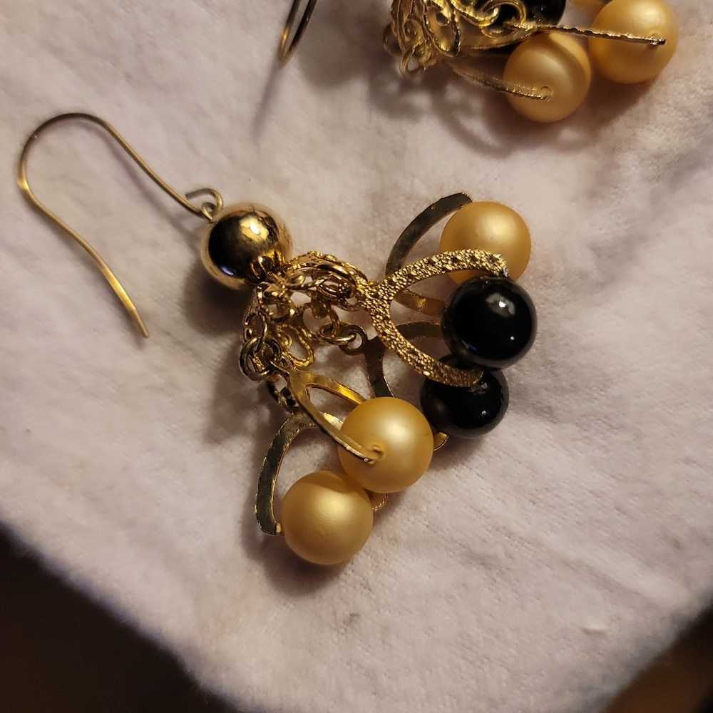 Antique/Vintage One of a Kind Earrings - image 4