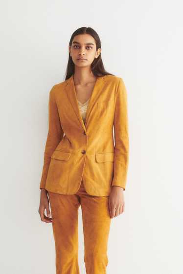 Dolce and Gabbana Suede Suit