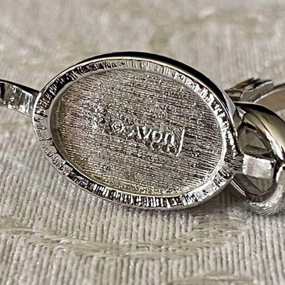 Vintage Avon Silver Bangle Bracelet - image 11