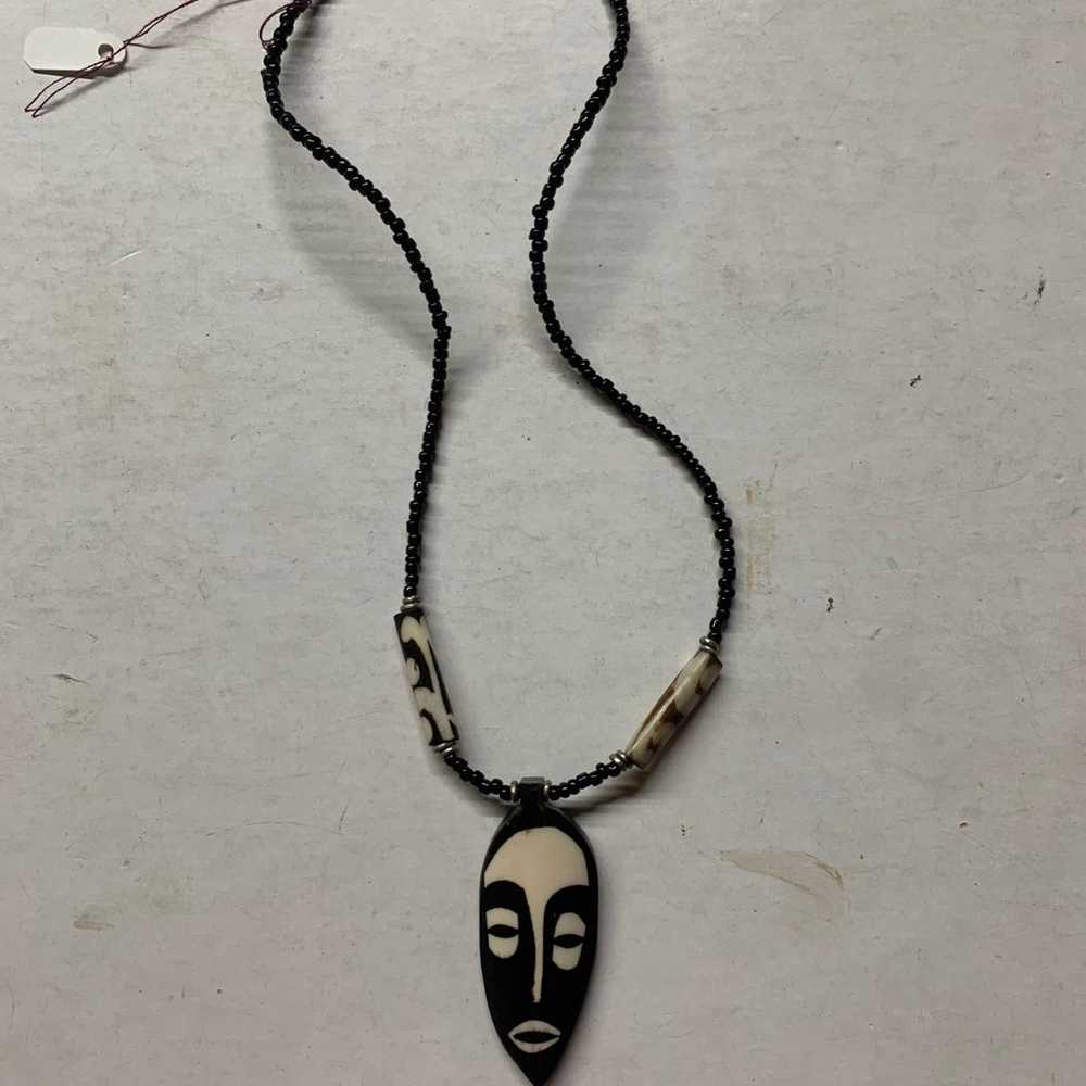 Vintage Handmade Necklace - image 2