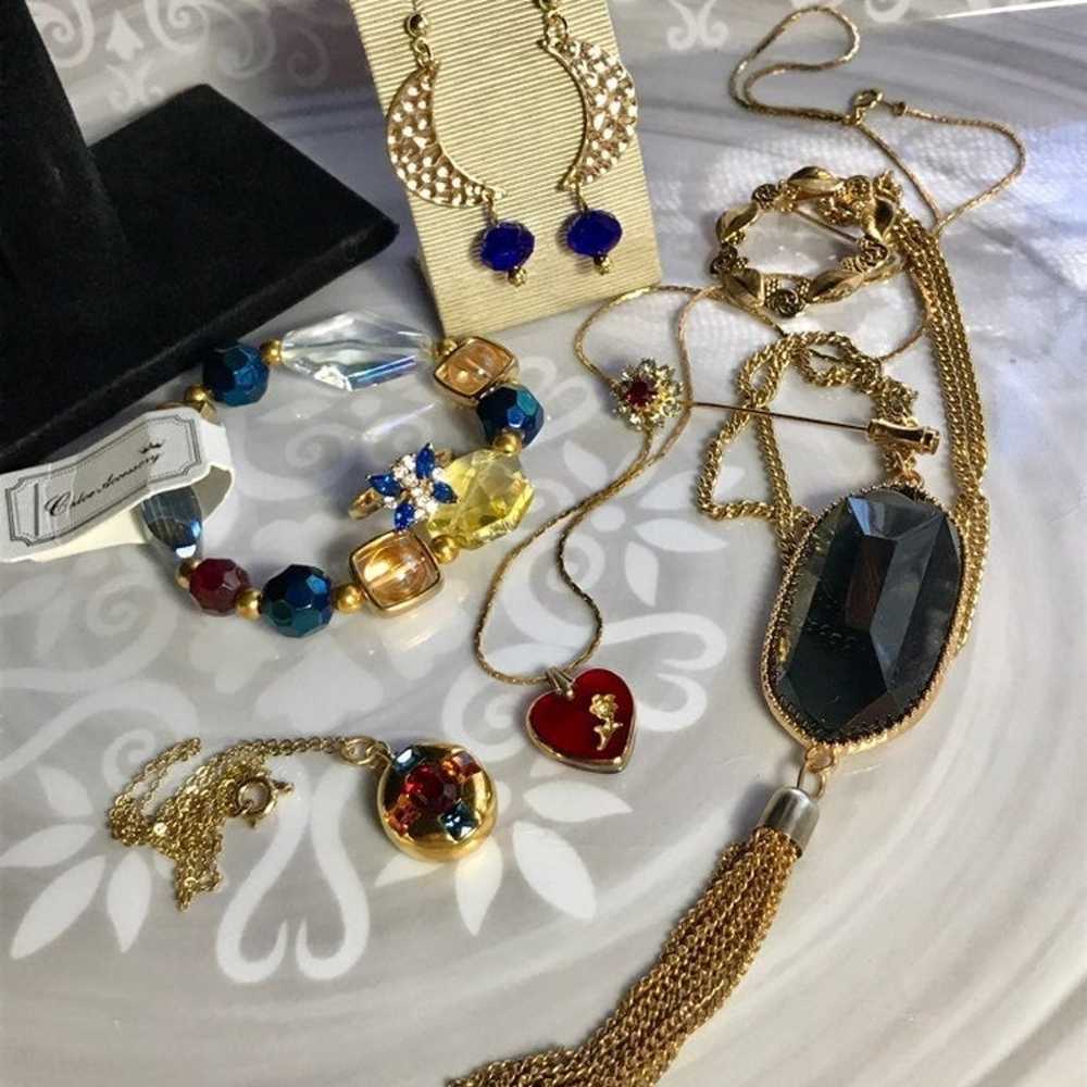 Sapphire and Gold jewelry lot set - image 4