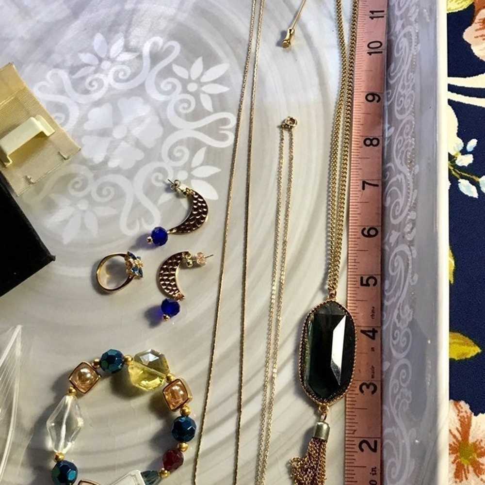 Sapphire and Gold jewelry lot set - image 9