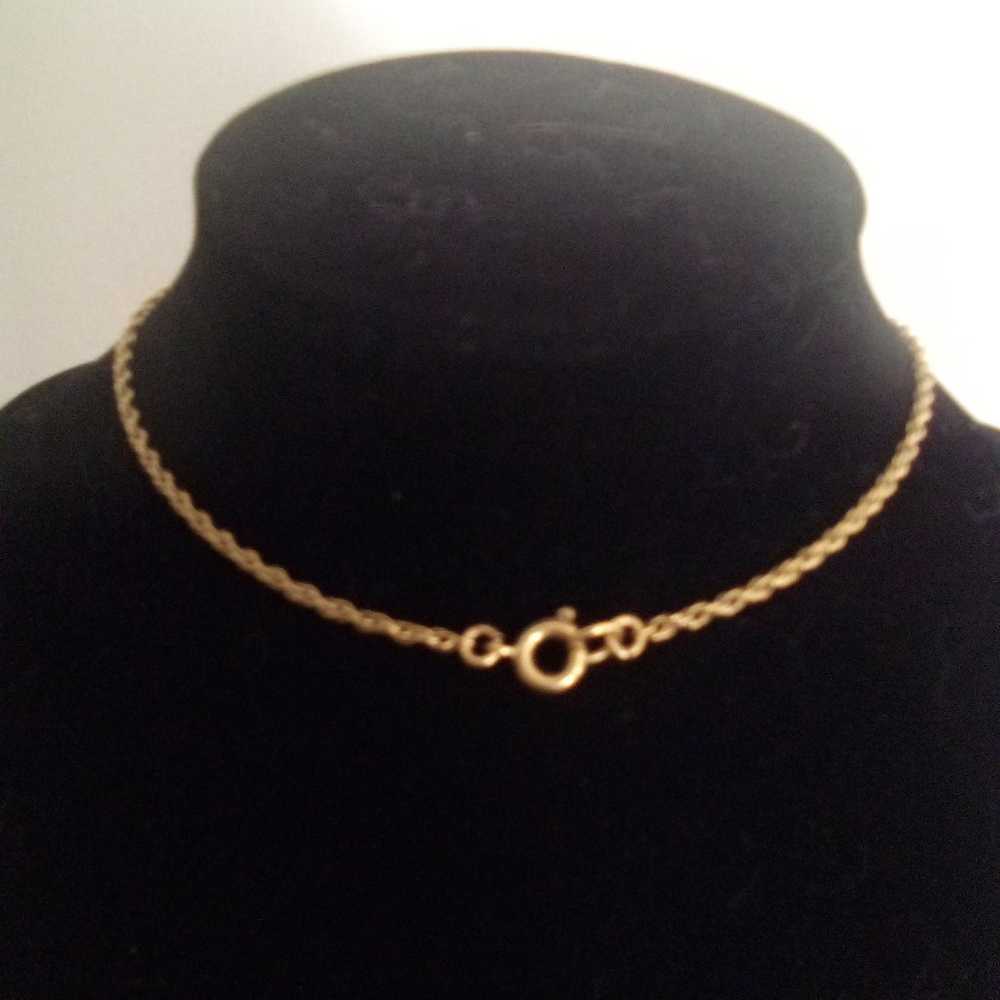 Crystal rhinestone statement necklace - image 6