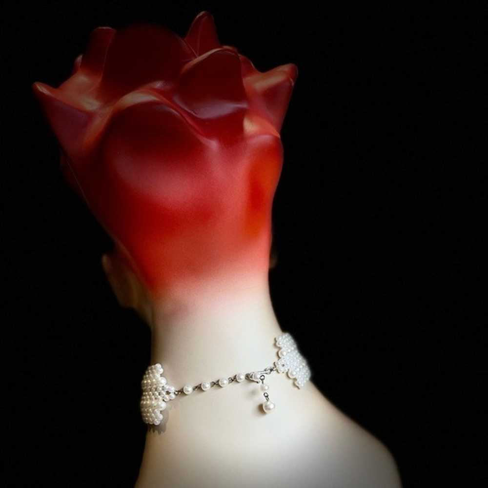 Vintage Pearl Choker - image 2