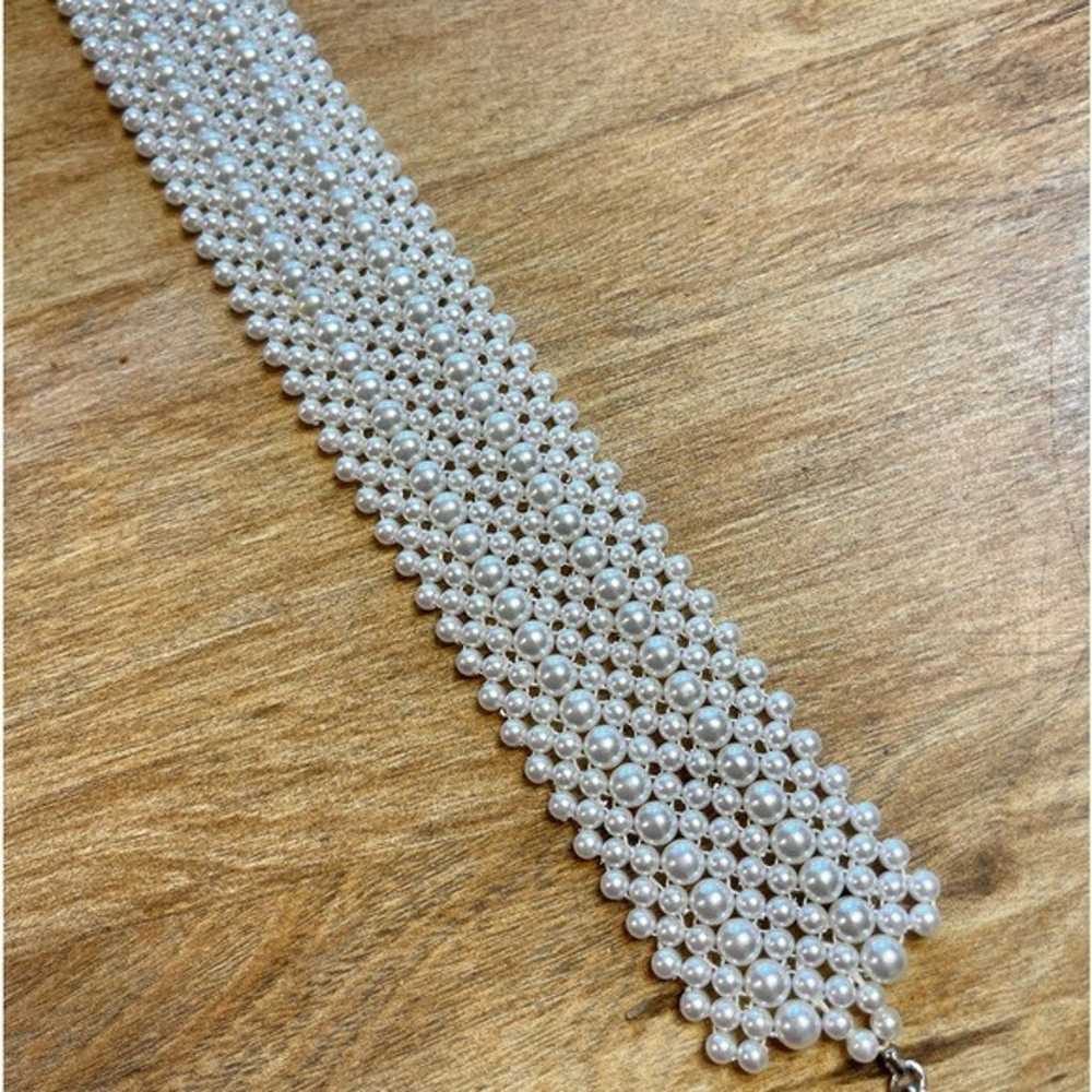 Vintage Pearl Choker - image 4