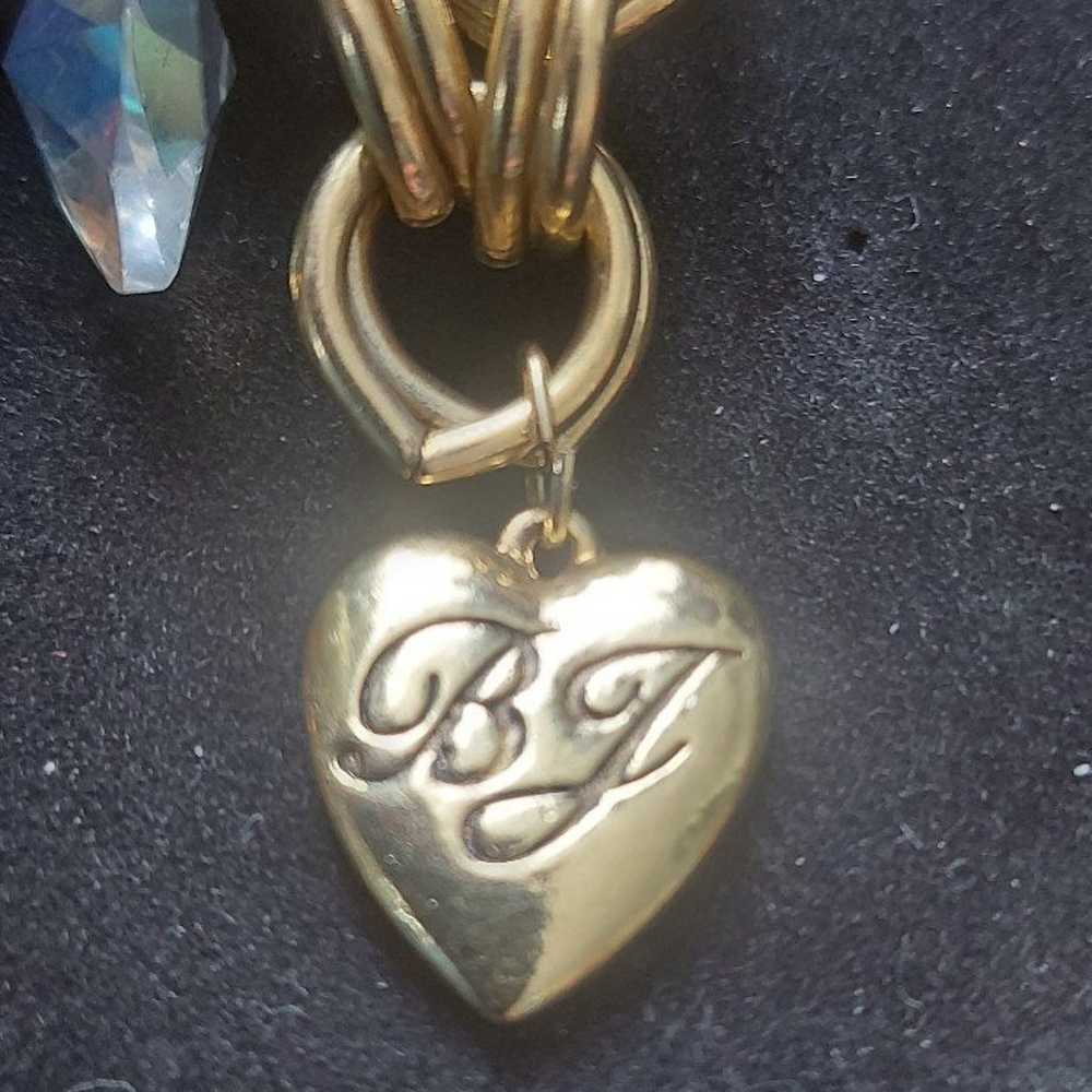 Betsey Johnson Zebra Heart Locket Bracelet

(VINT… - image 8